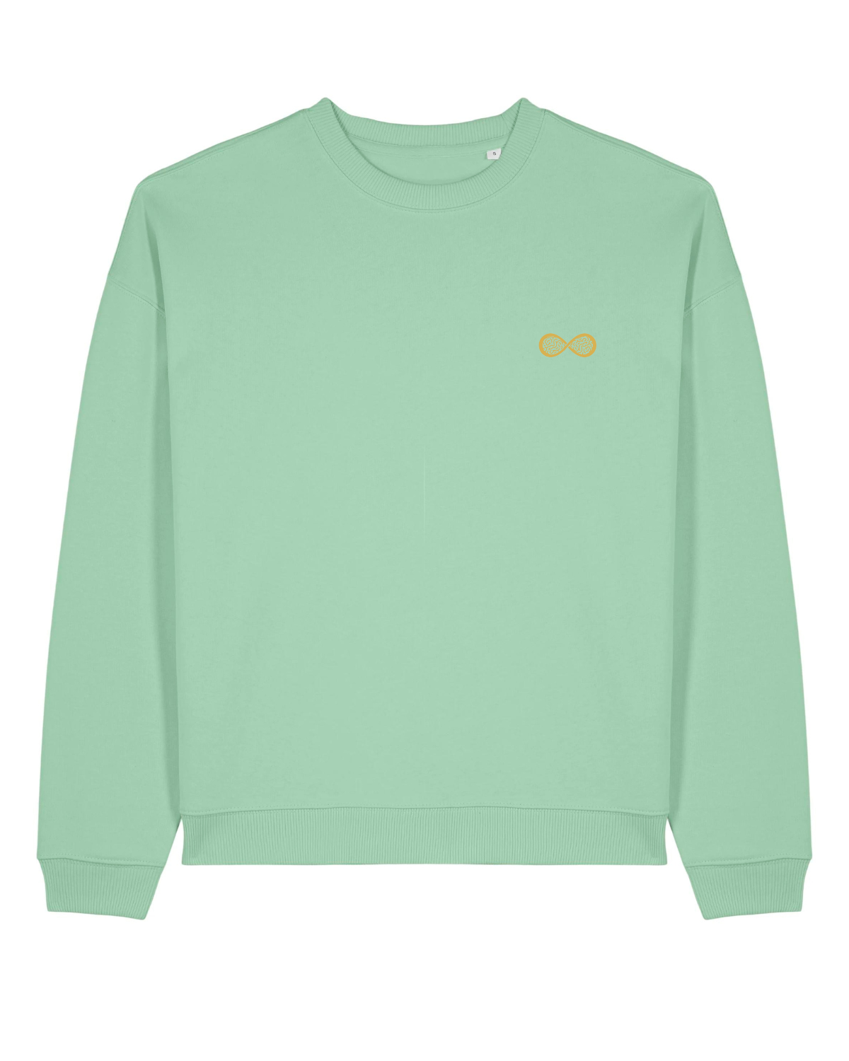 Sweat col rond oversize Radder 2.0 Vert jade