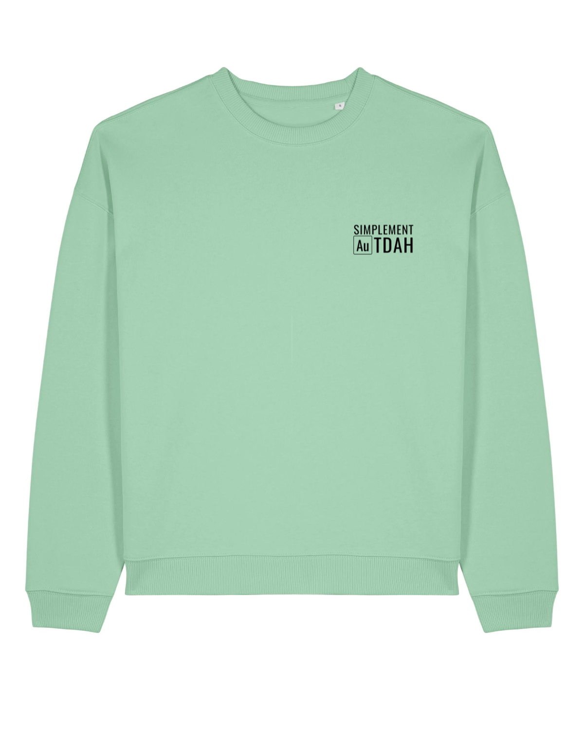 Sweat col rond oversize Radder 2.0 Vert jade