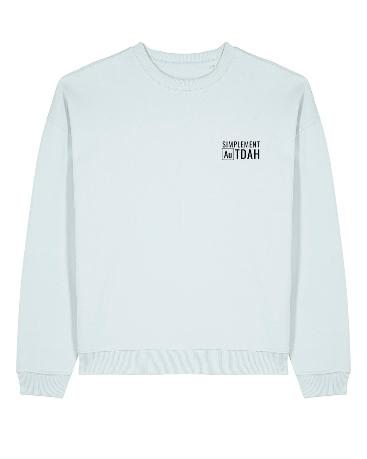 Sweat col rond oversize Radder 2.0 Bleu glace