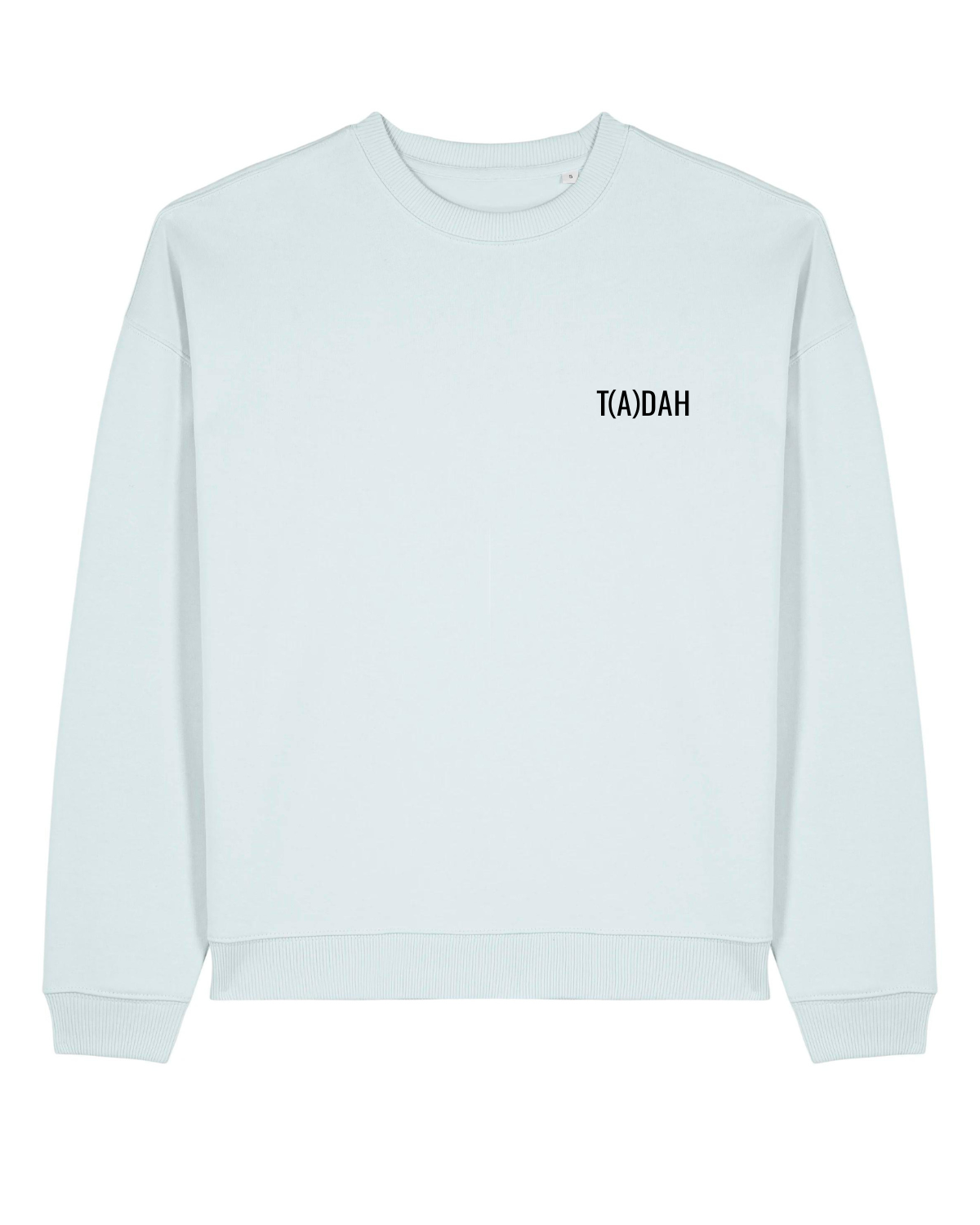 Sweat col rond oversize Radder 2.0 Bleu glace