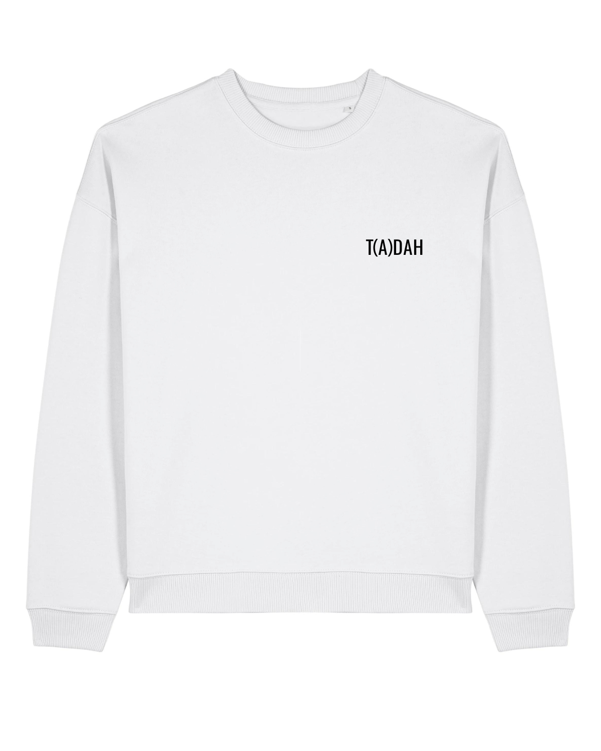 Sweat col rond oversize Radder 2.0 Blanc
