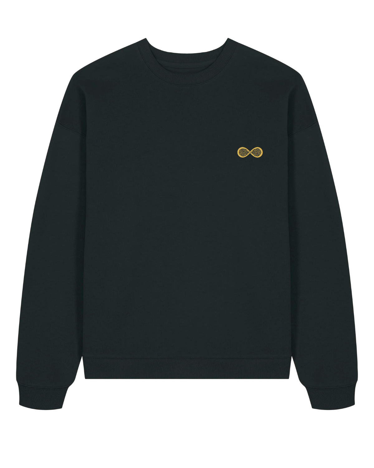 Sweat col rond oversize Radder 2.0 Noir