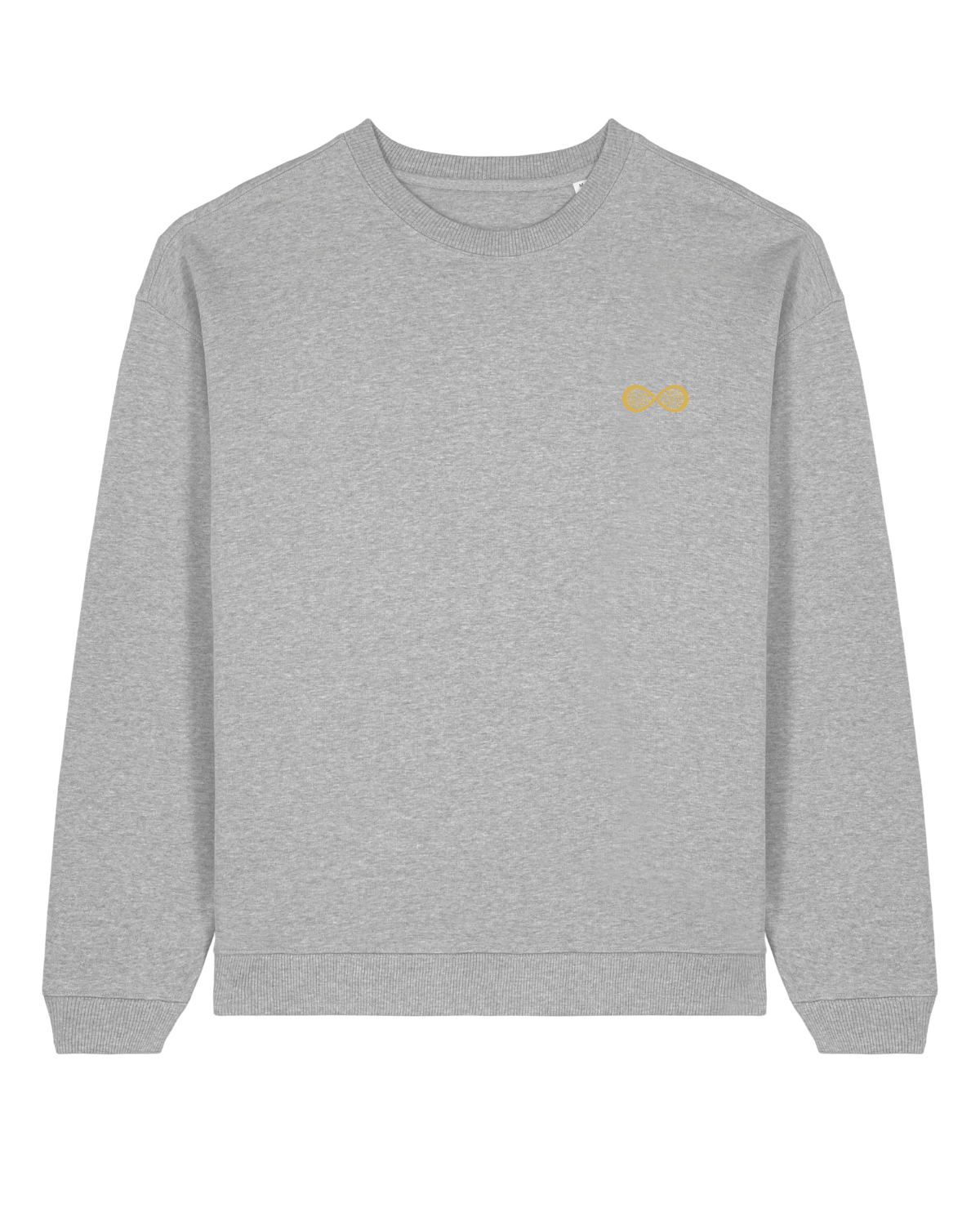 Sweat col rond oversize Radder 2.0 Gris chiné