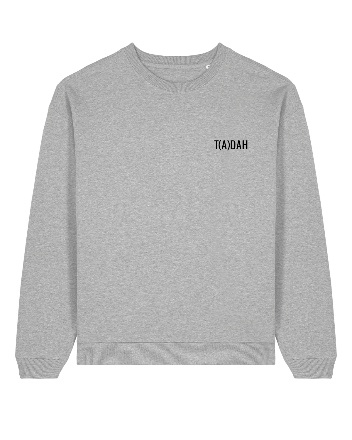 Sweat col rond oversize Radder 2.0 Gris chiné