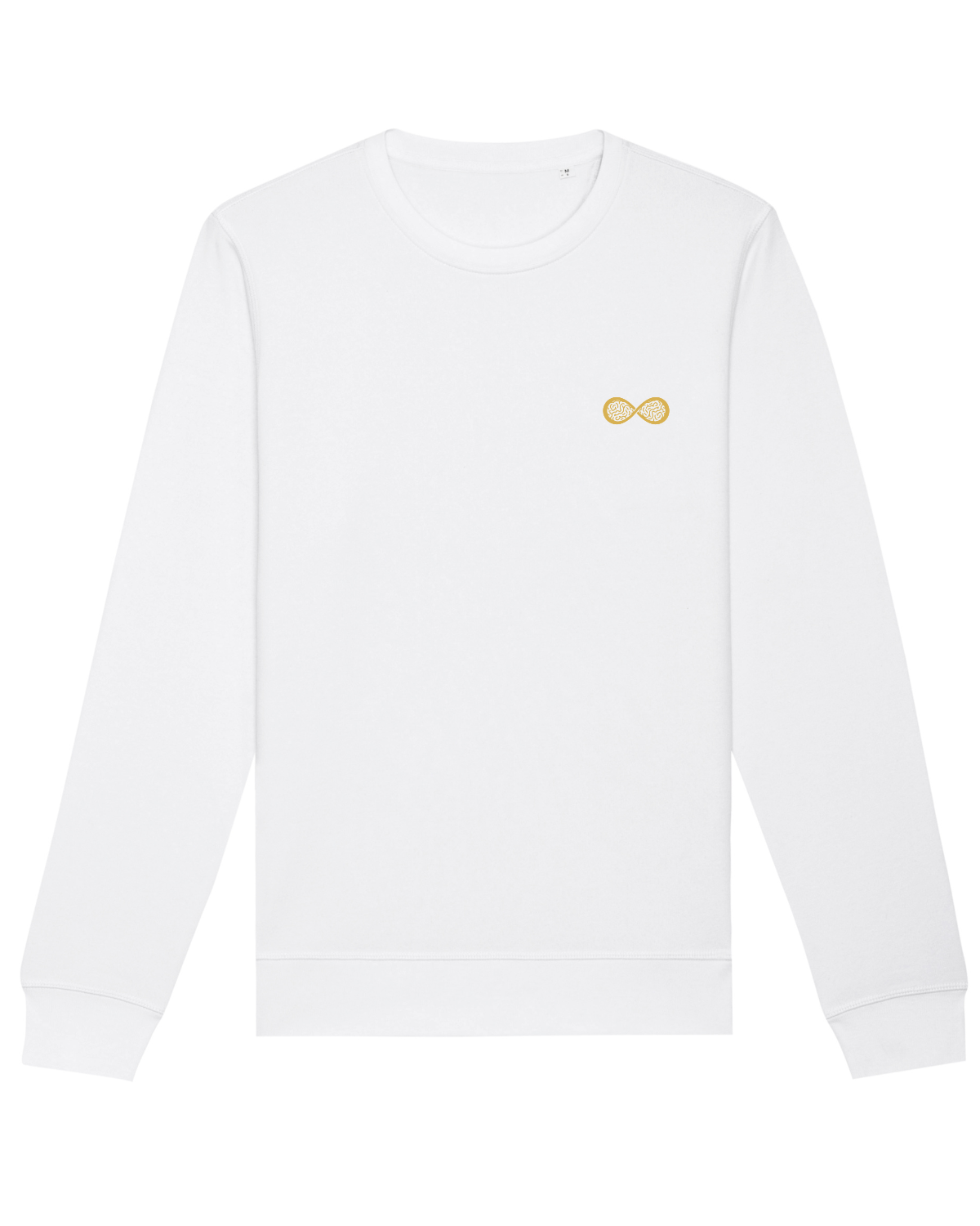 Sweat col rond Roller Blanc
