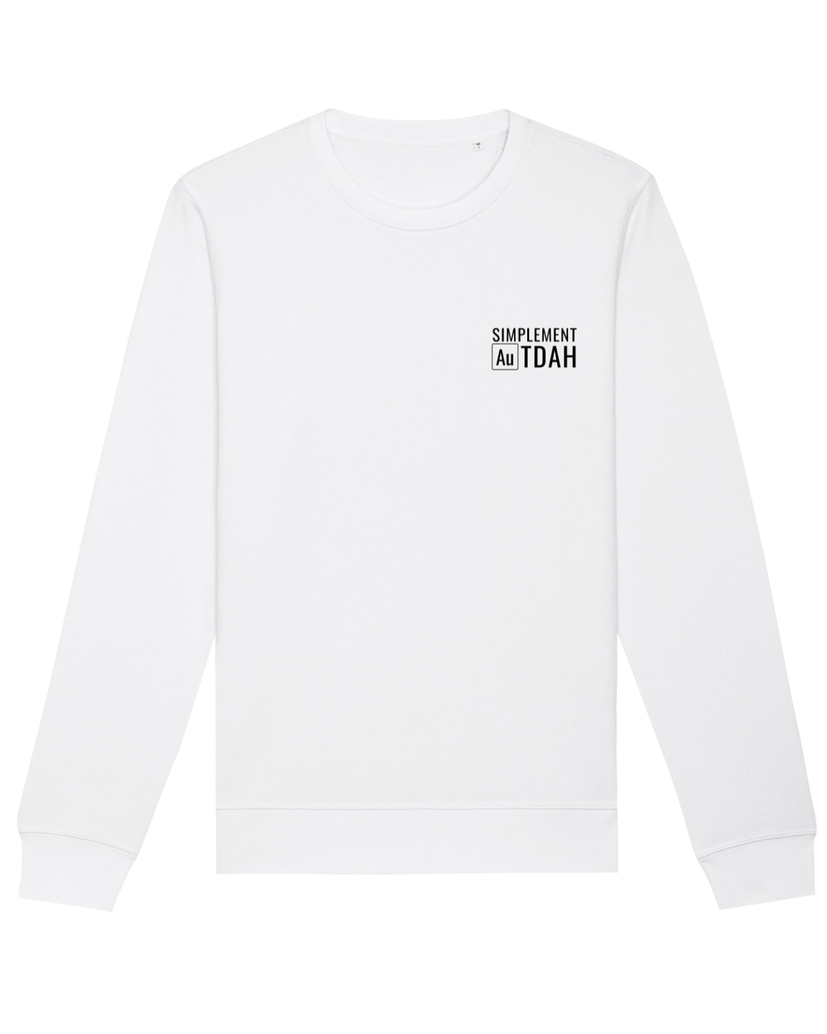 Sweat col rond Roller Blanc