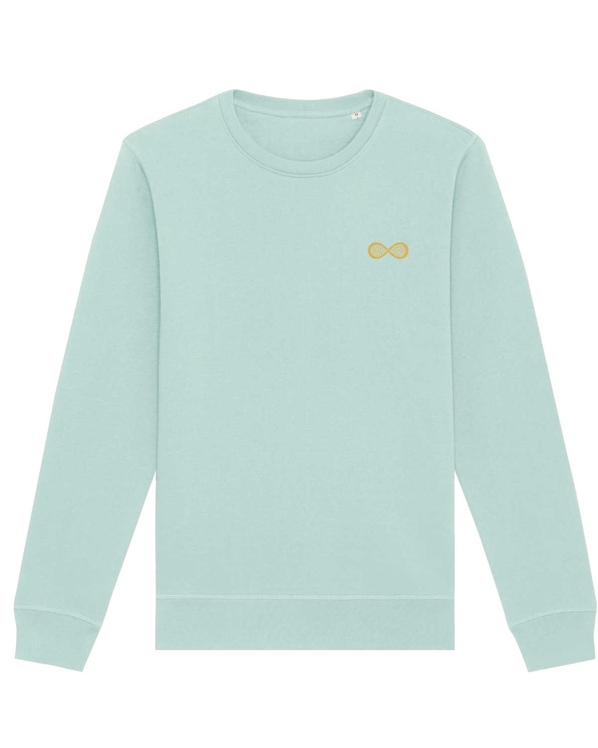 Sweat col rond Roller Bleu caraïbes