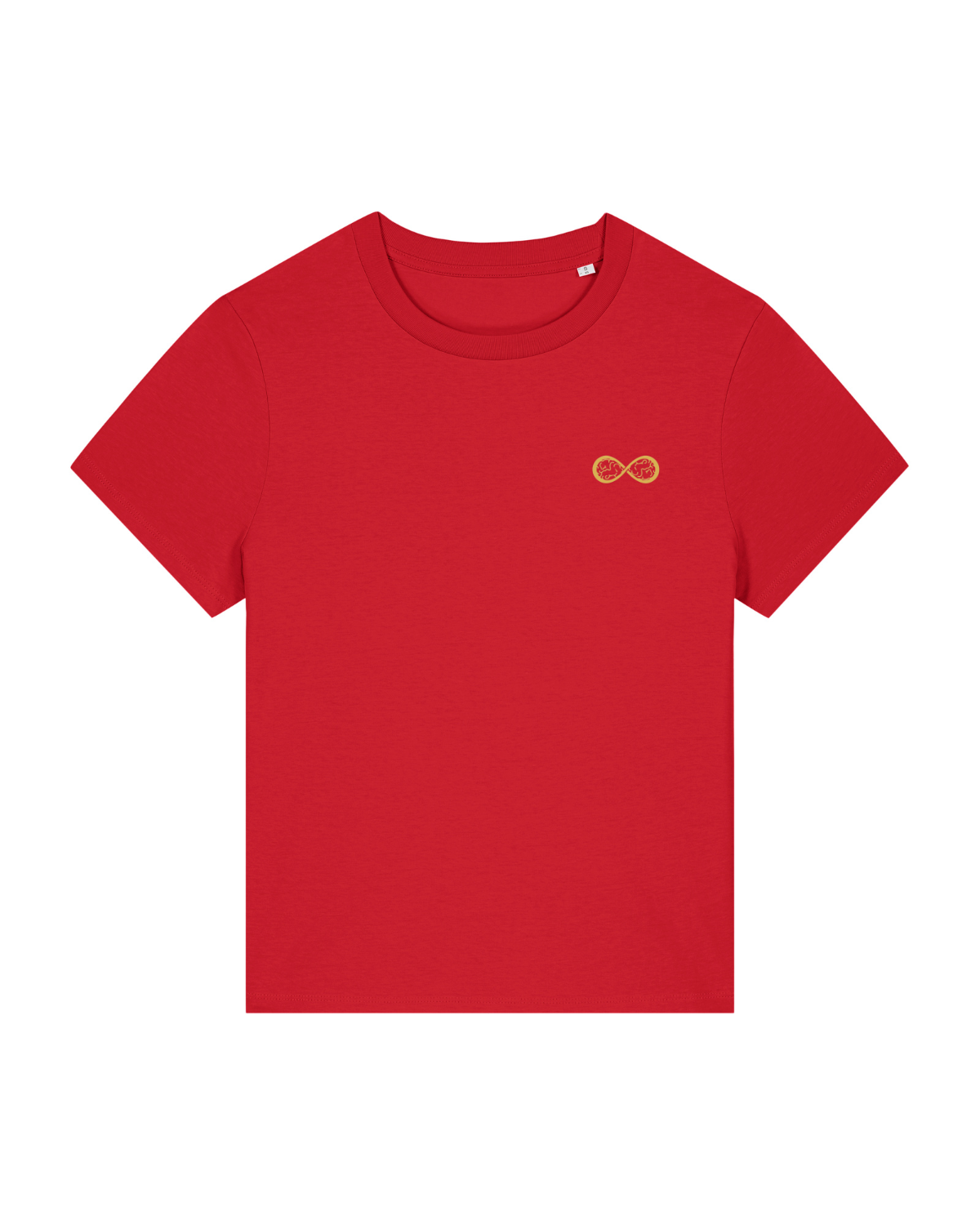 T-shirt femme col rond Stella Muser Rouge