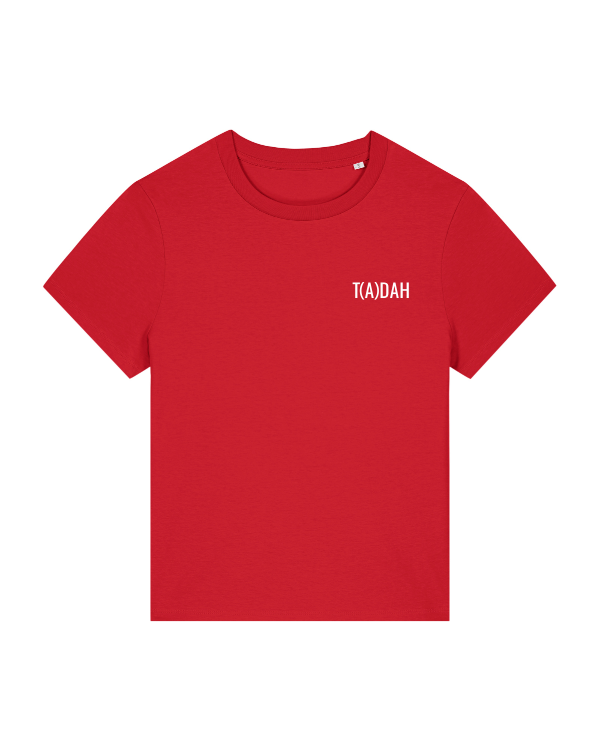 T-shirt femme col rond Stella Muser Rouge