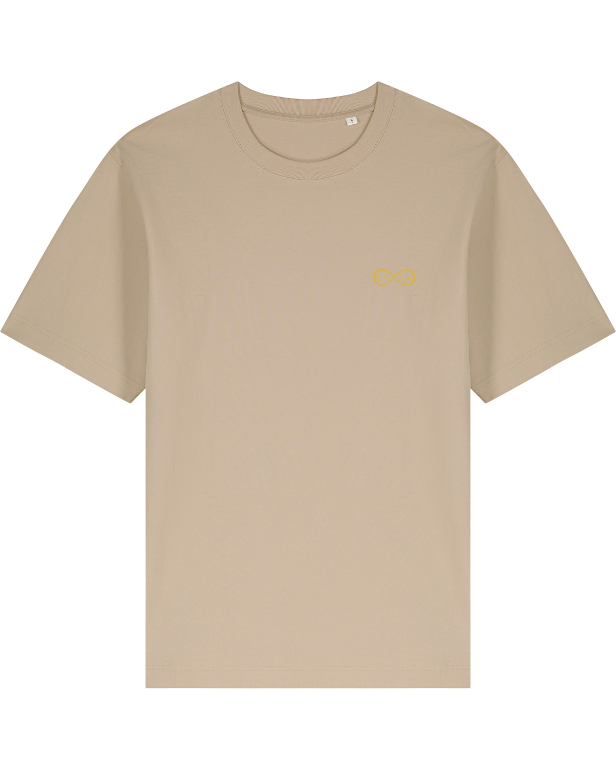 T-shirt unisexe lourd Freestyler Sable Clair
