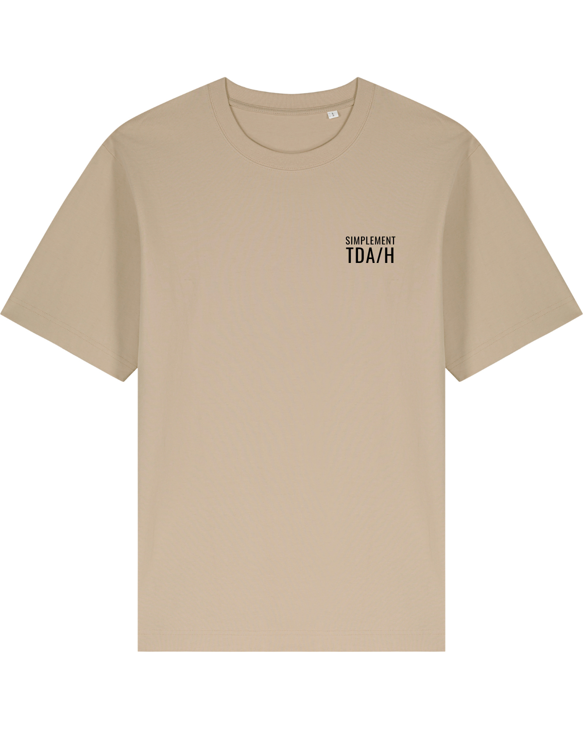 T-shirt unisexe lourd Freestyler Sable Clair