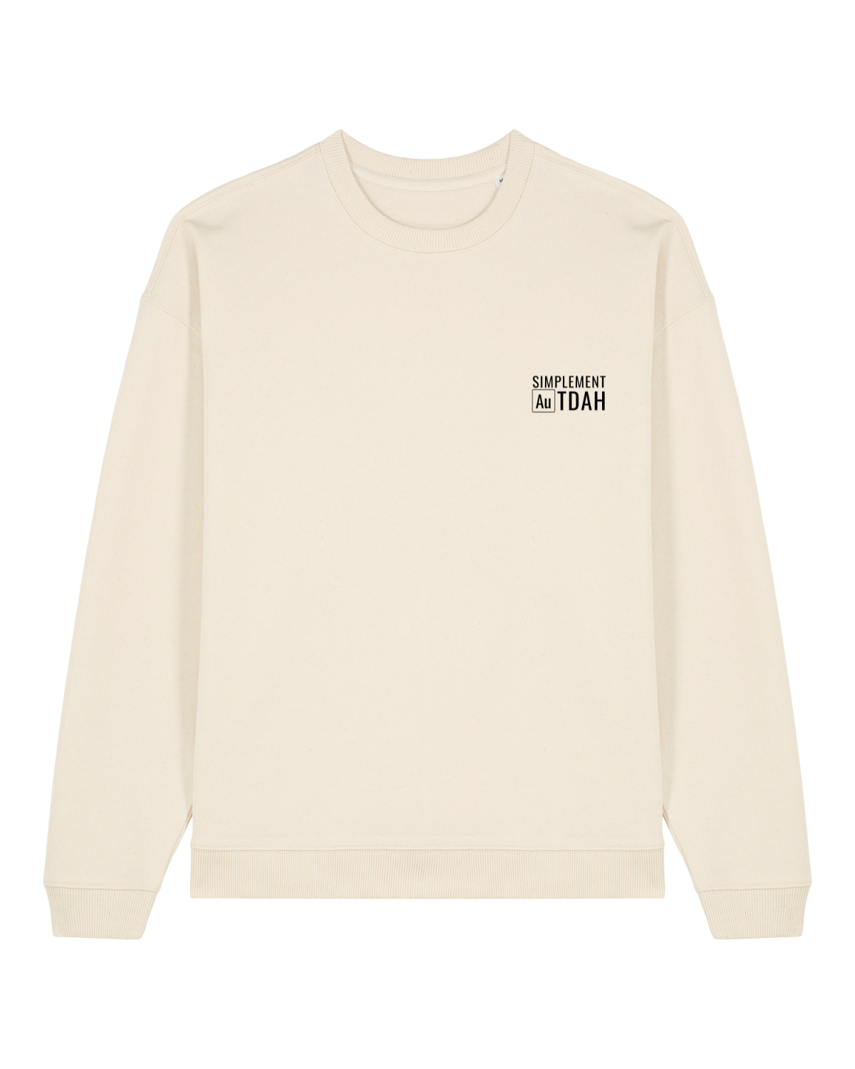 Sweat col rond oversize Radder 2.0 blanc Naturel