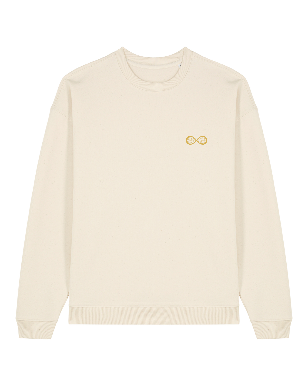 Sweat col rond oversize Radder 2.0 blanc Naturel