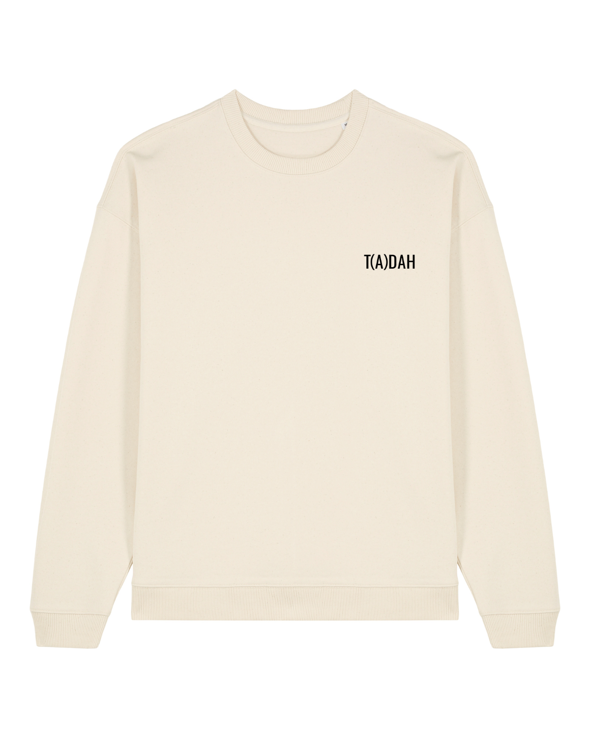 Sweat col rond oversize Radder 2.0 blanc Naturel