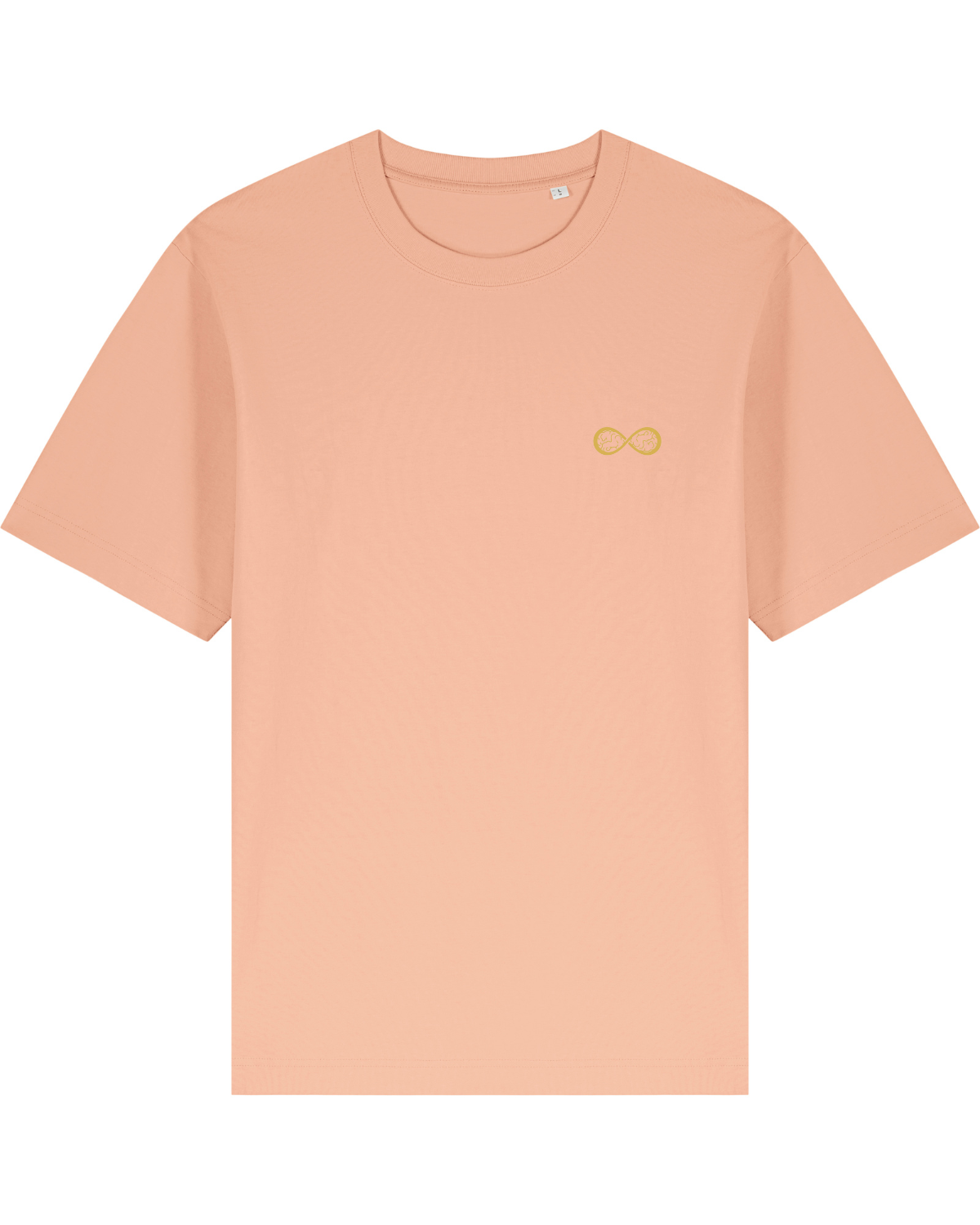 T-shirt unisexe lourd Freestyler Pêche