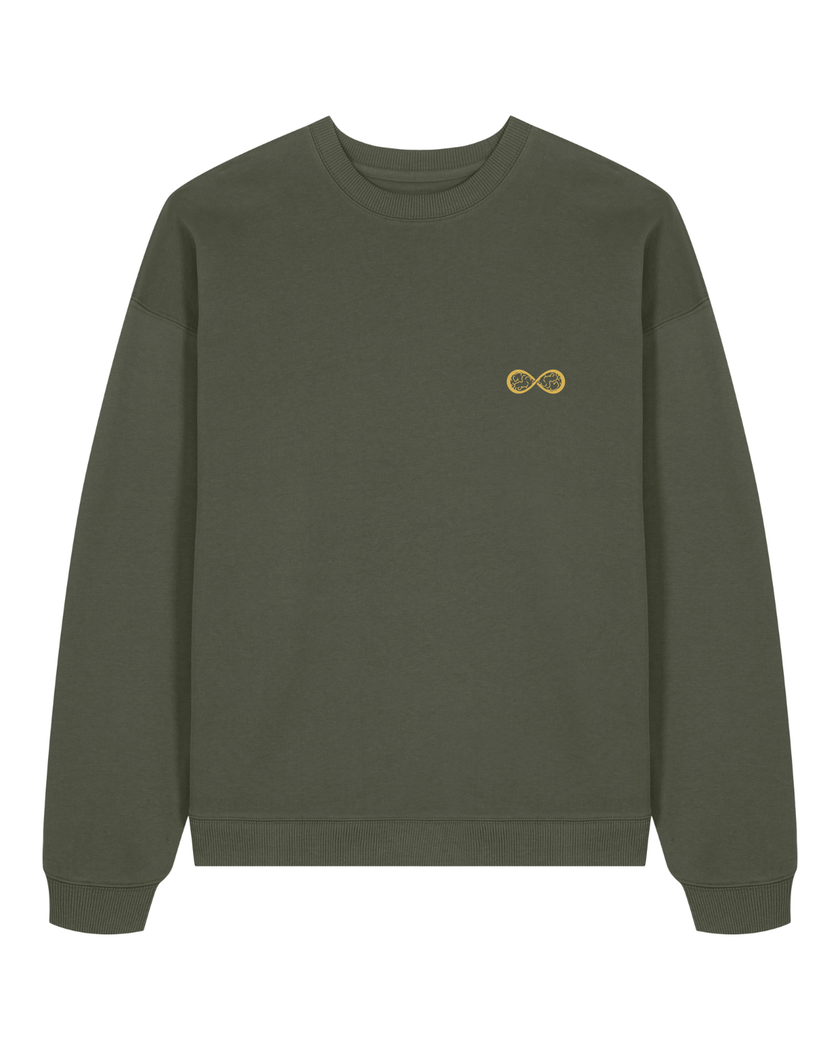 Sweat col rond oversize Radder 2.0 Kaki