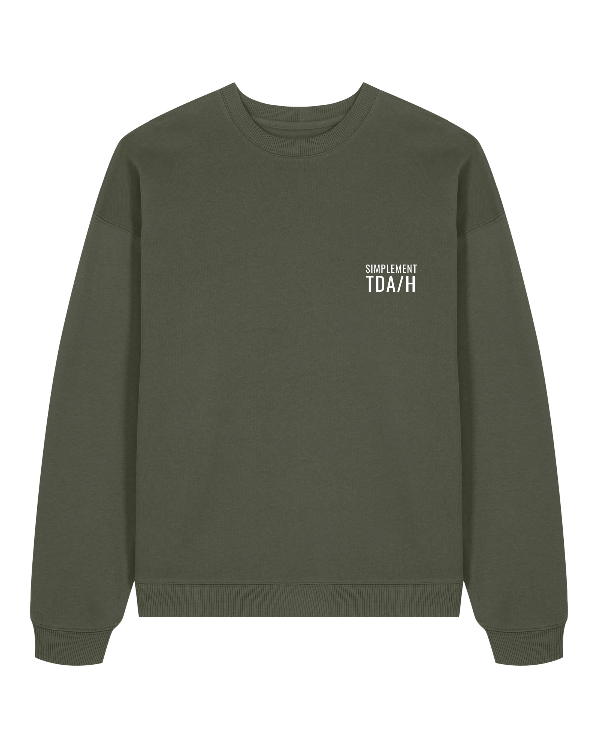 Sweat col rond oversize Radder 2.0 Kaki