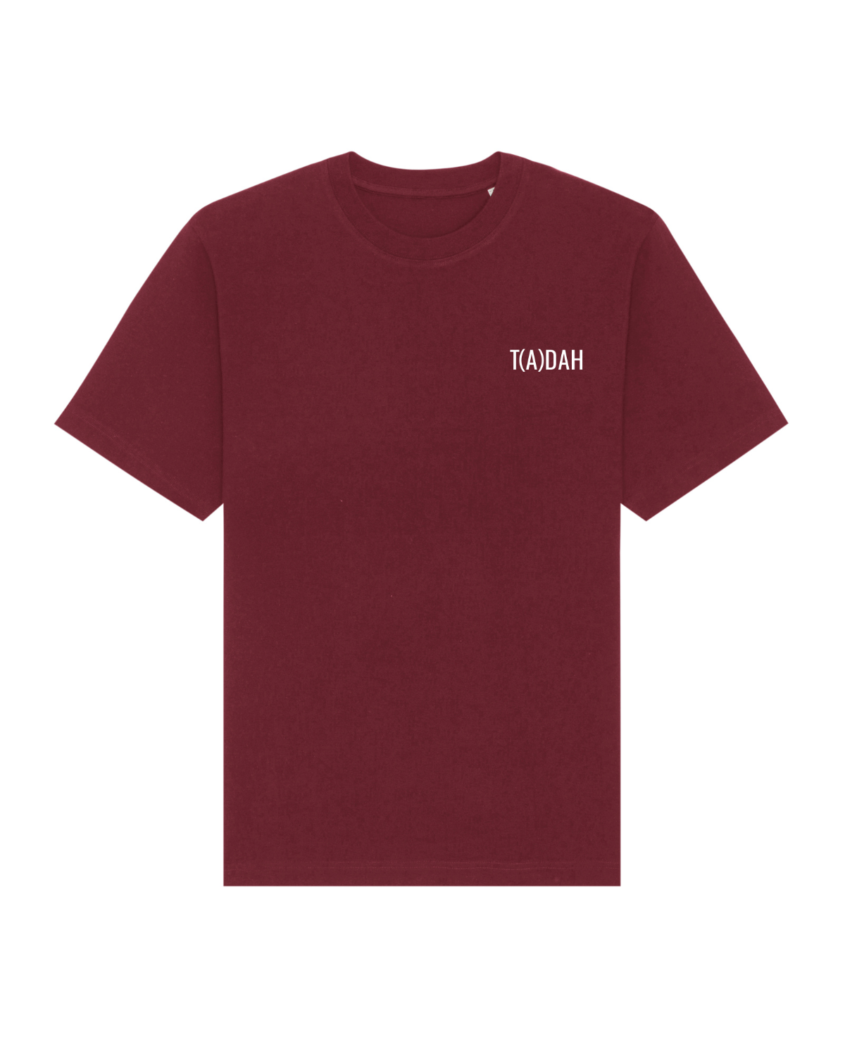 T-shirt unisexe lourd Freestyler Rouge Vin