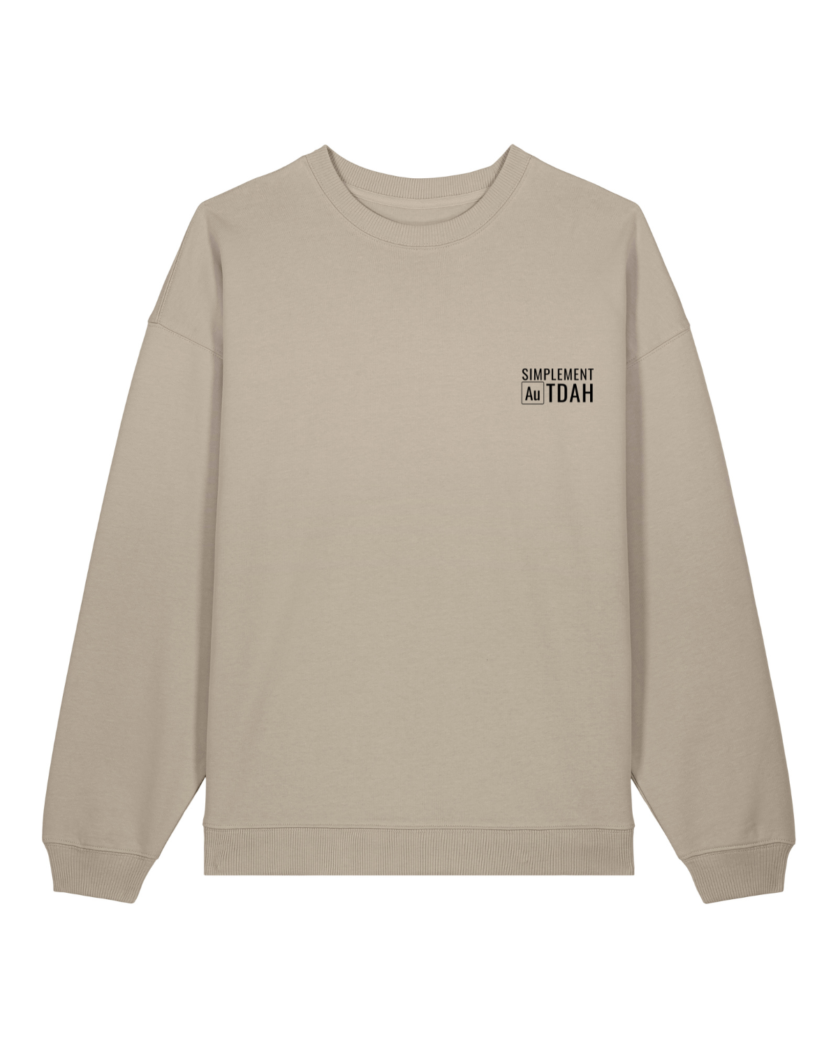 Sweat col rond oversize Radder 2.0 Stone