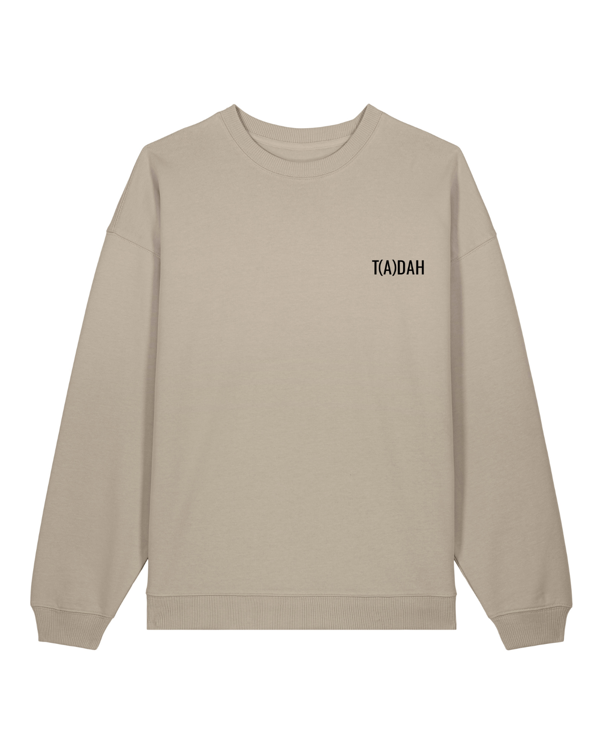 Sweat col rond oversize Radder 2.0 Stone