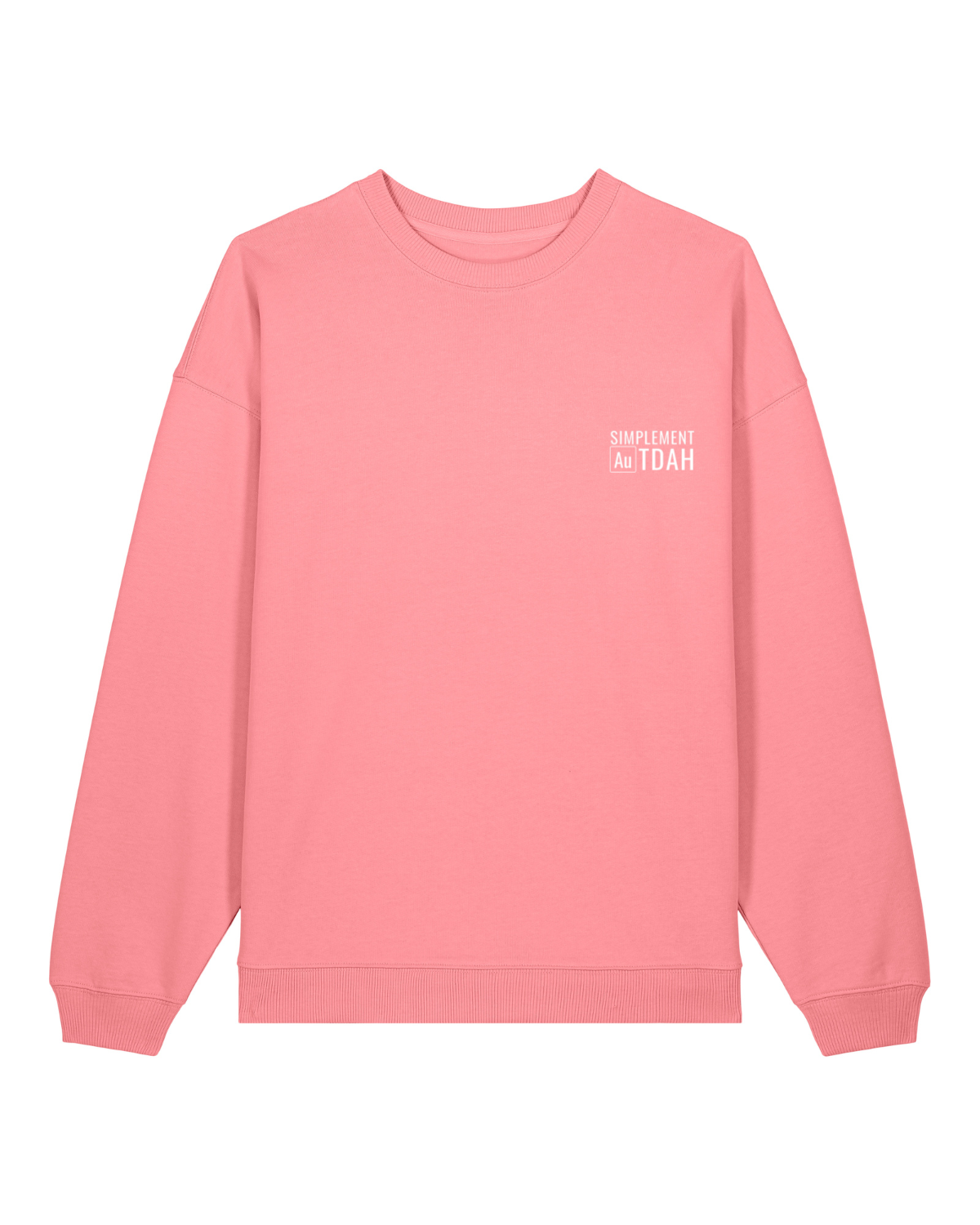 Sweat col rond oversize Radder 2.0 Rose Joy
