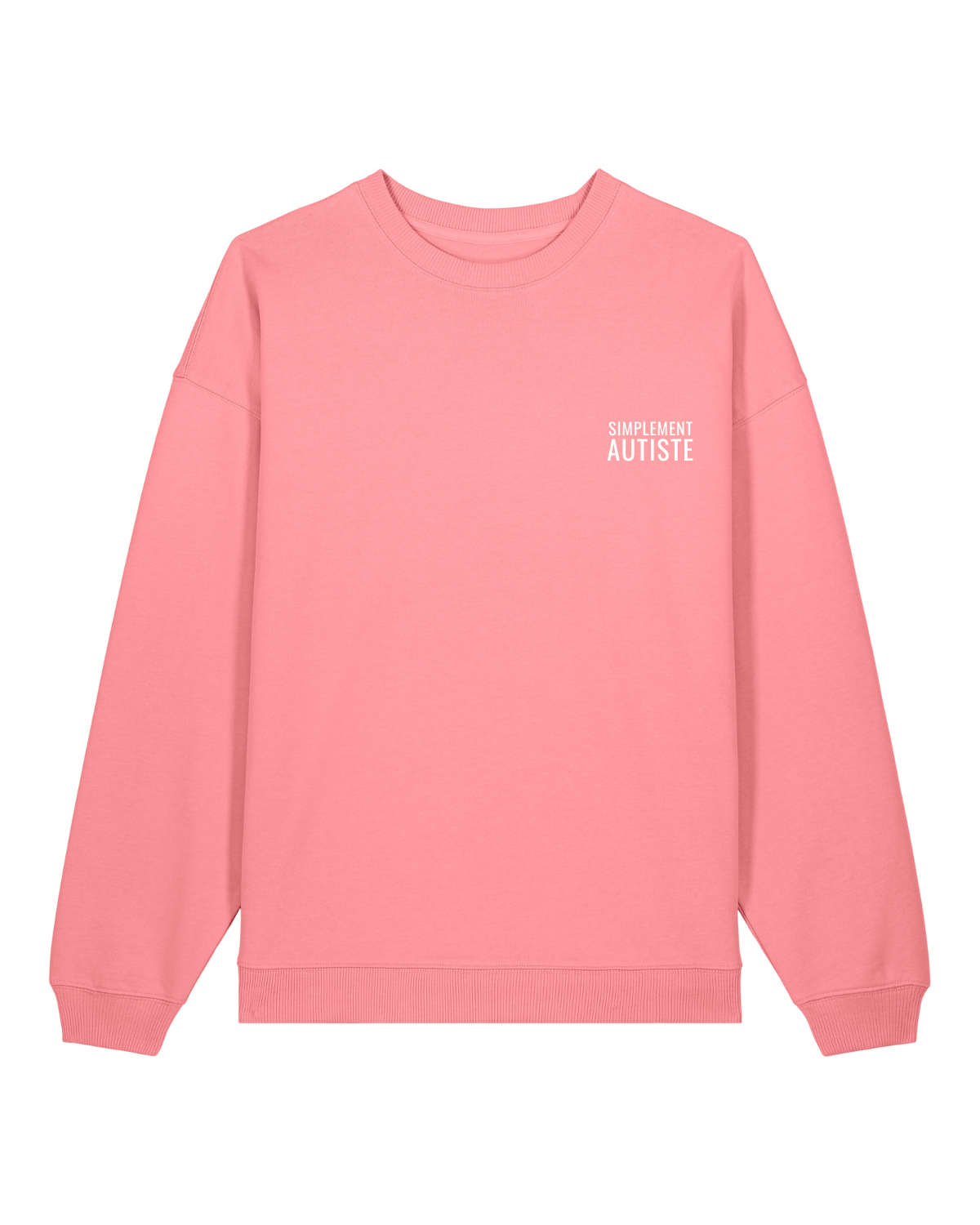 Sweat col rond oversize Radder 2.0 Rose Joy