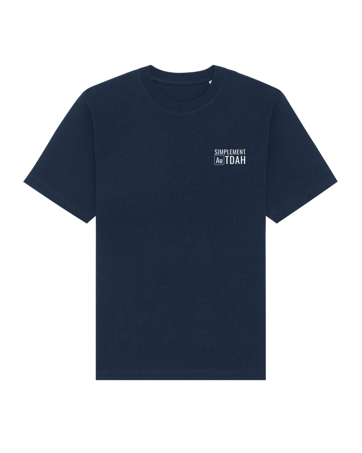T-shirt unisexe lourd Freestyler Bleu Marine