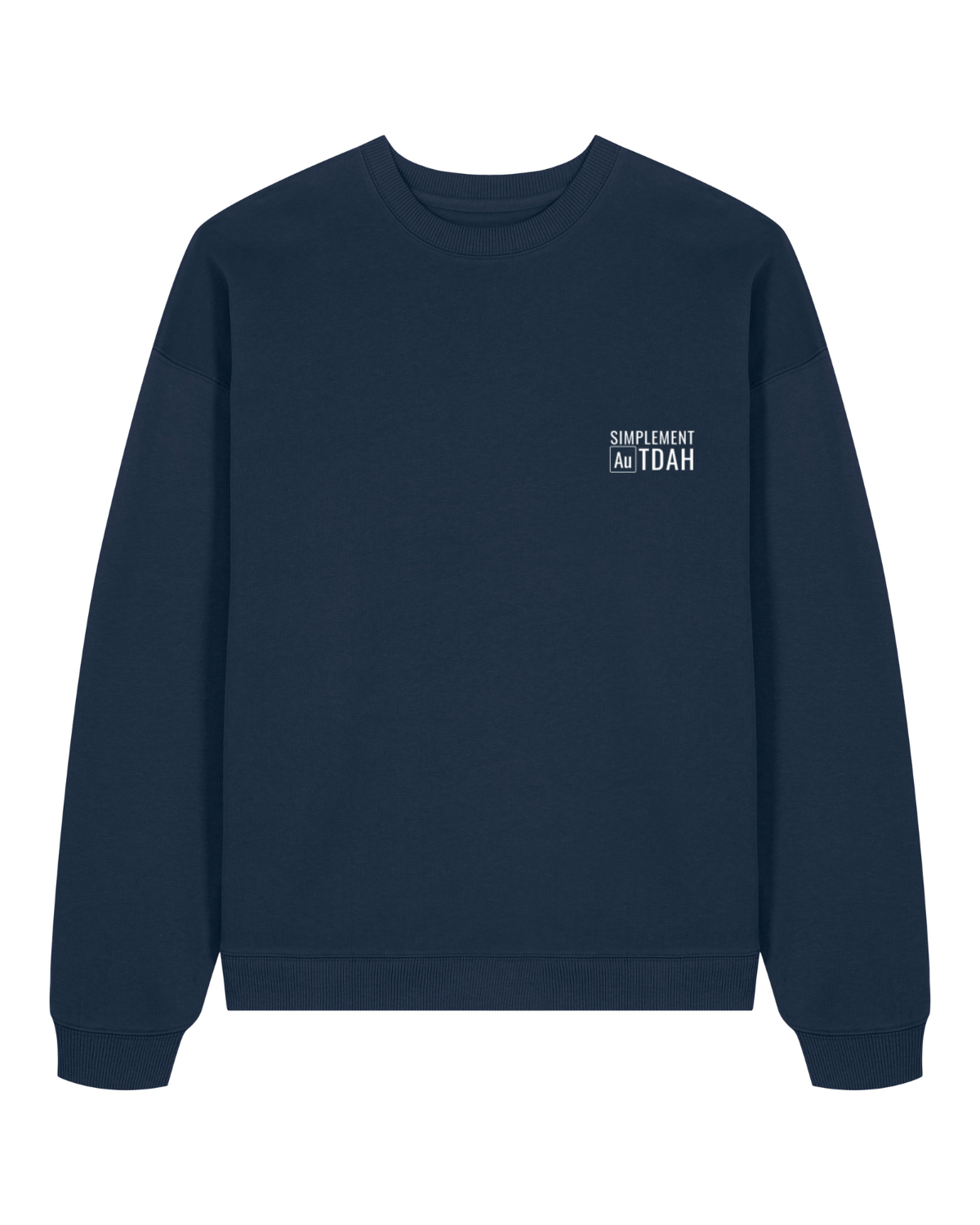 Sweat col rond oversize Radder 2.0 Bleu Marine
