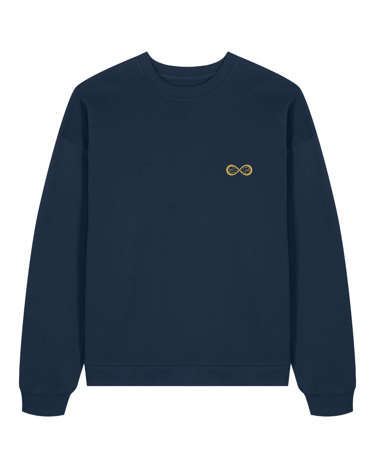 Sweat col rond oversize Radder 2.0 Bleu Marine