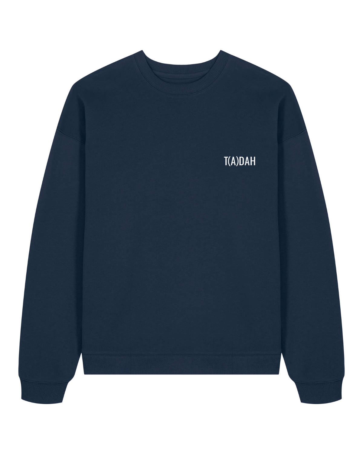 Sweat col rond oversize Radder 2.0 Bleu Marine