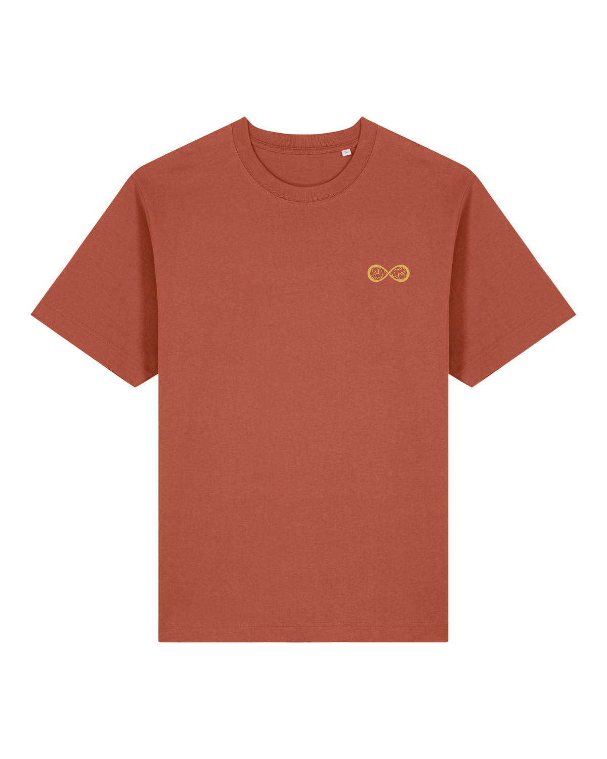 T-shirt unisexe lourd Freestyler Marron Héritage