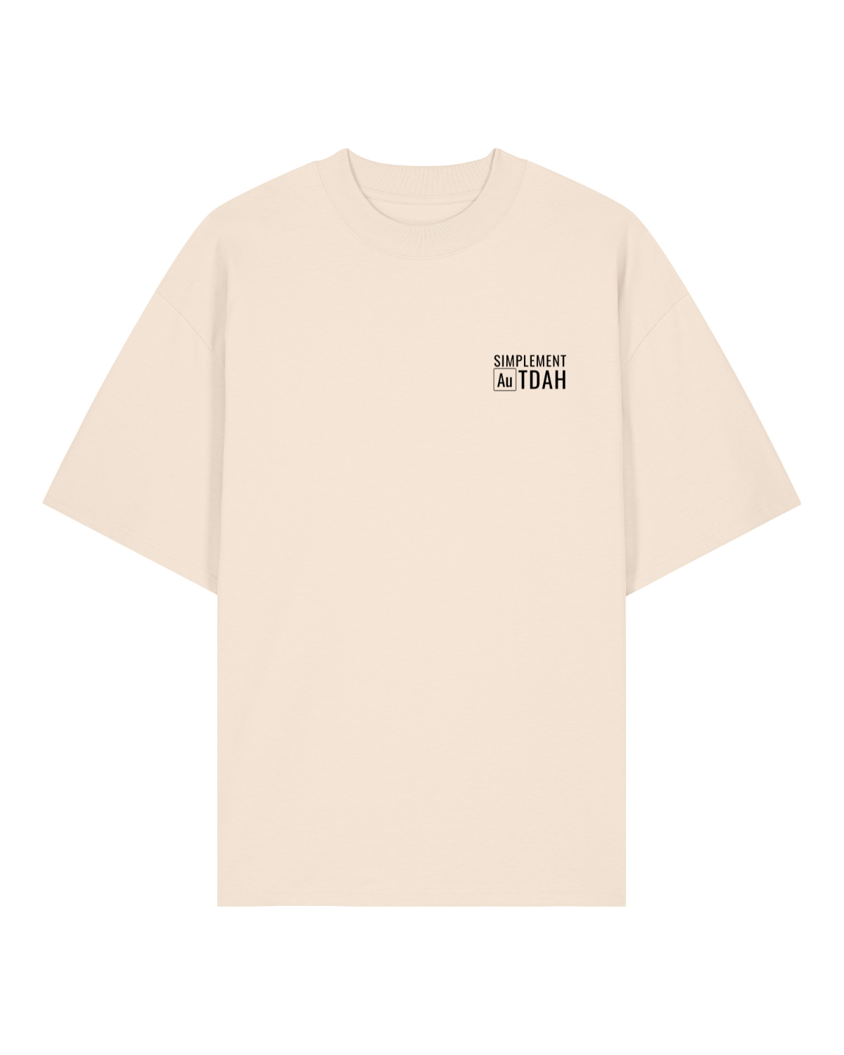 T-shirt oversize Blaster 2.0 Crème