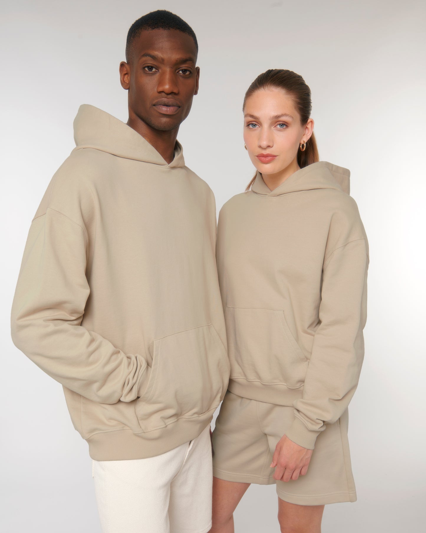 Sweat capuche lourd Cooper Dry Sable clair