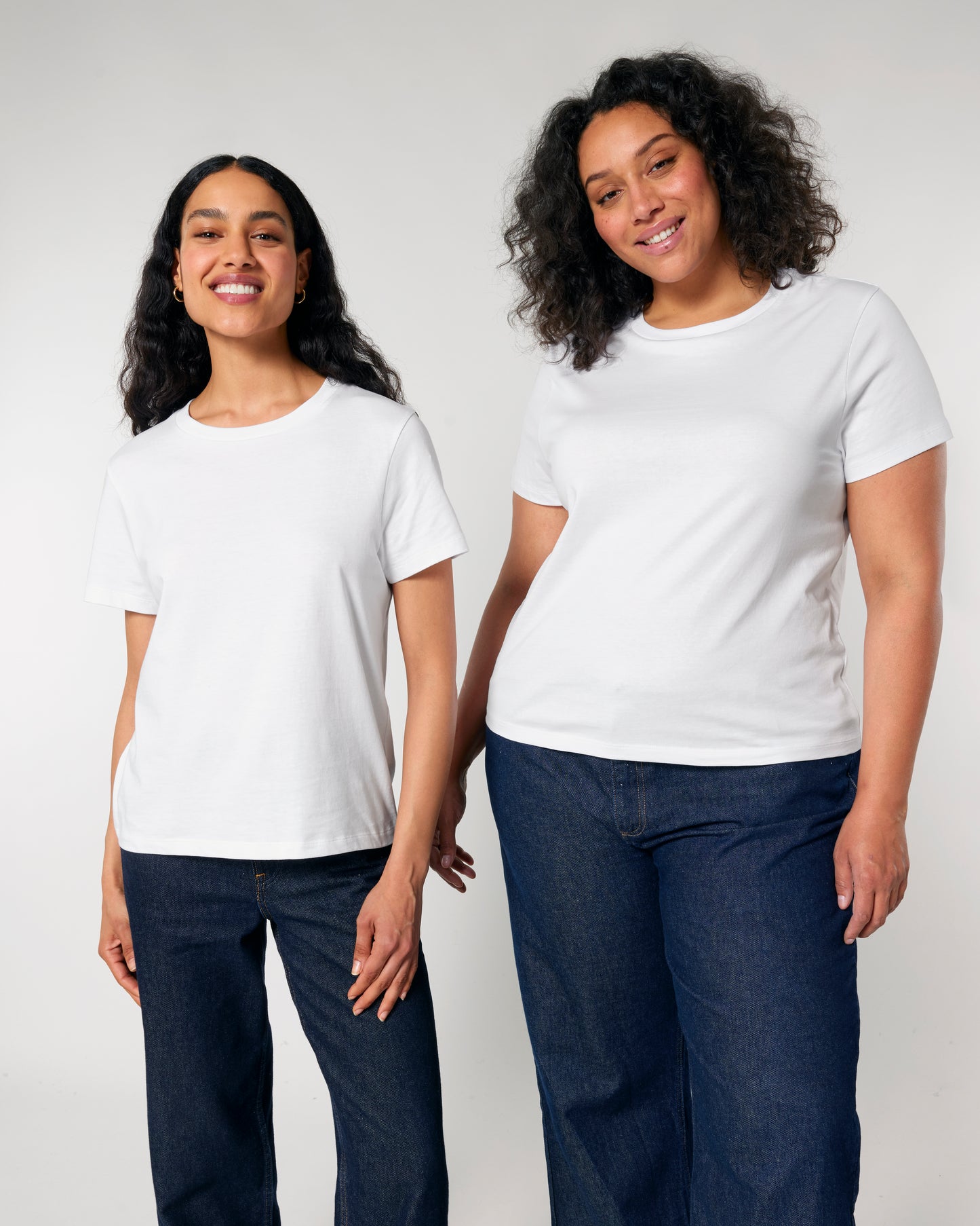 T-shirt femme col rond Stella Muser Blanc
