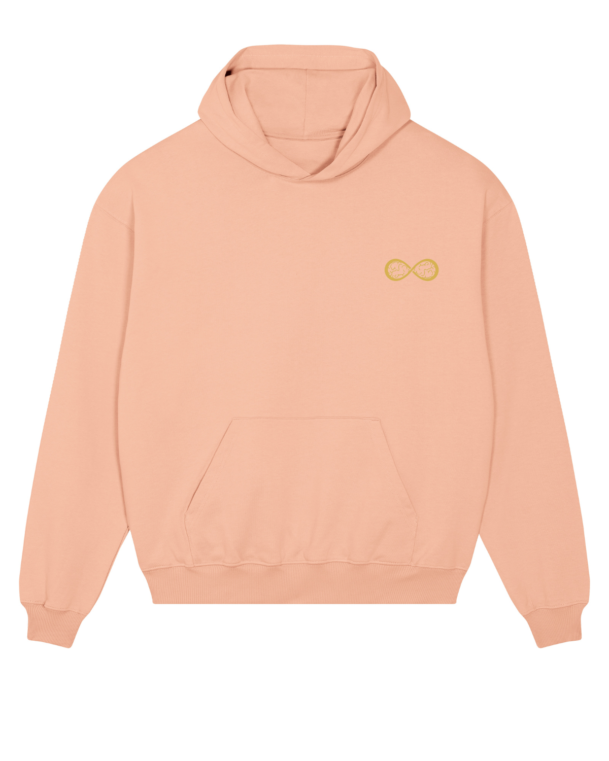 Sweat capuche lourd Cooper Dry Pêche