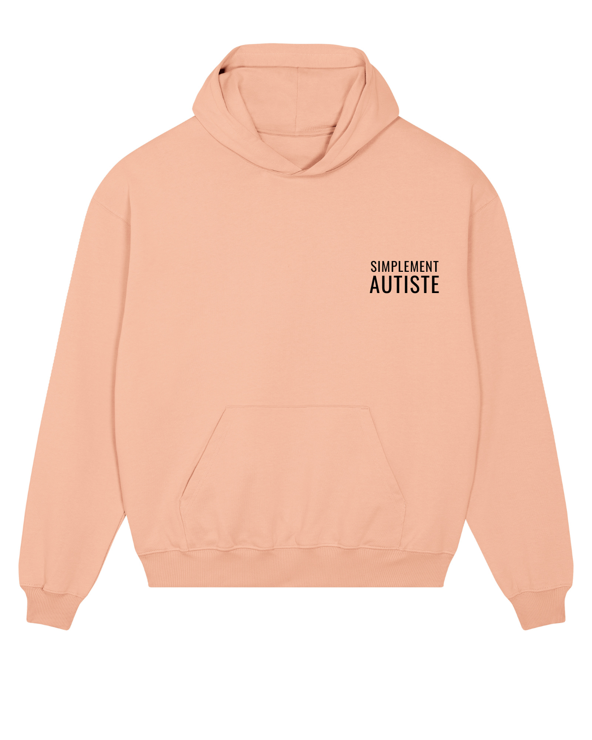 Sweat capuche lourd Cooper Dry Pêche