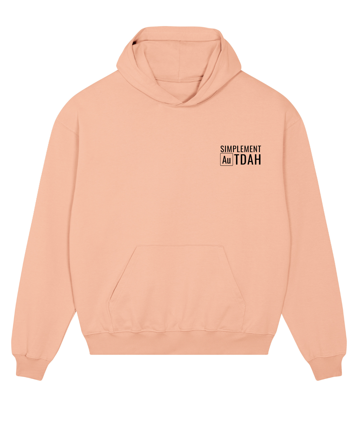 Sweat capuche lourd Cooper Dry Pêche