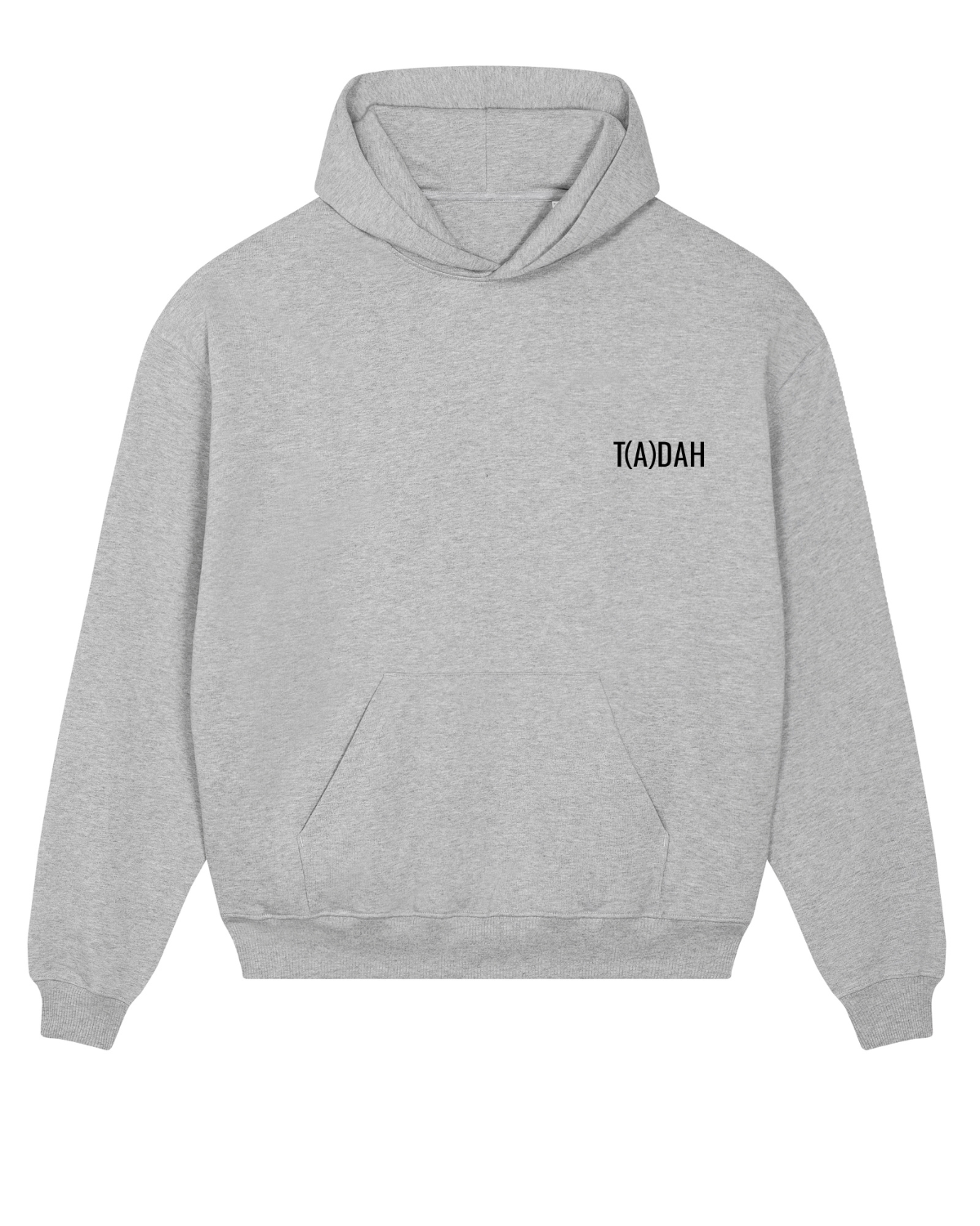 Sweat capuche lourd Cooper Dry Gris chiné