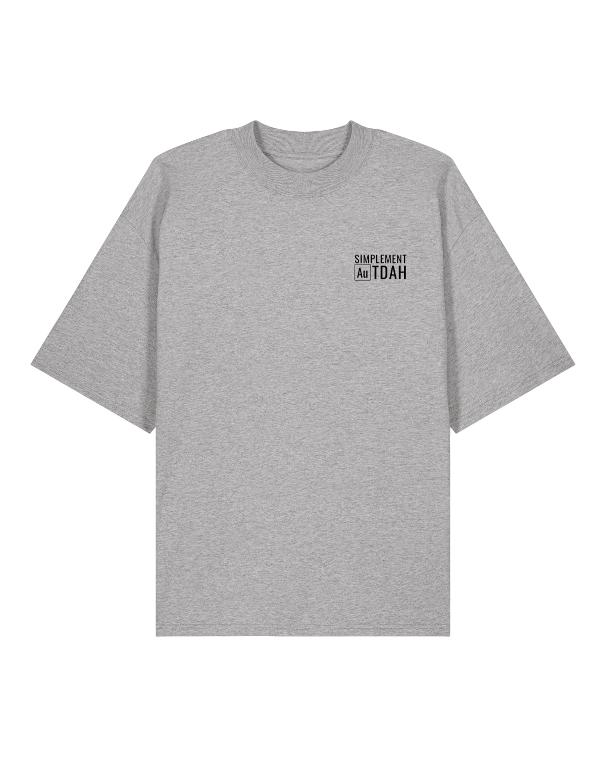T-shirt oversize Blaster 2.0 Gris Chiné Moyen