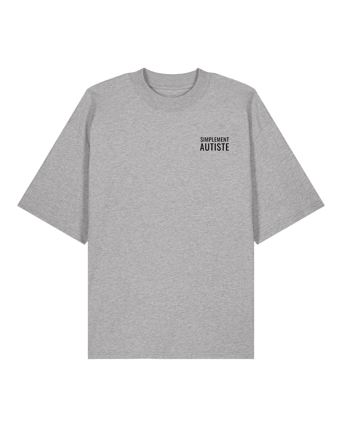T-shirt oversize Blaster 2.0 Gris Chiné Moyen