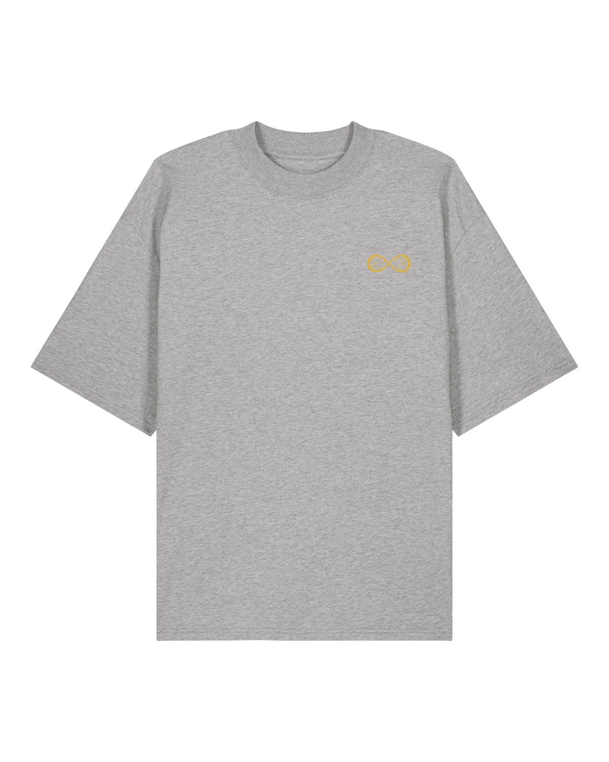 T-shirt oversize Blaster 2.0 Gris Chiné Moyen