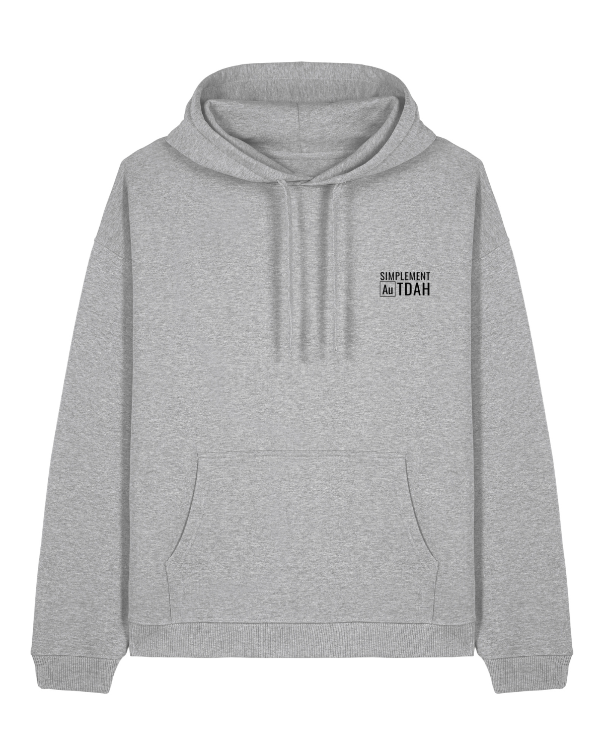 Sweat capuche oversize Slammer 2.0 Gris chiné moyen