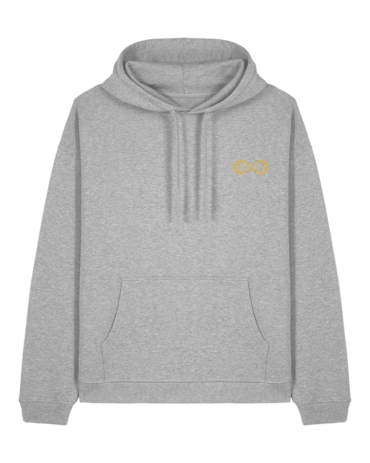 Sweat capuche oversize Slammer 2.0 Gris chiné moyen