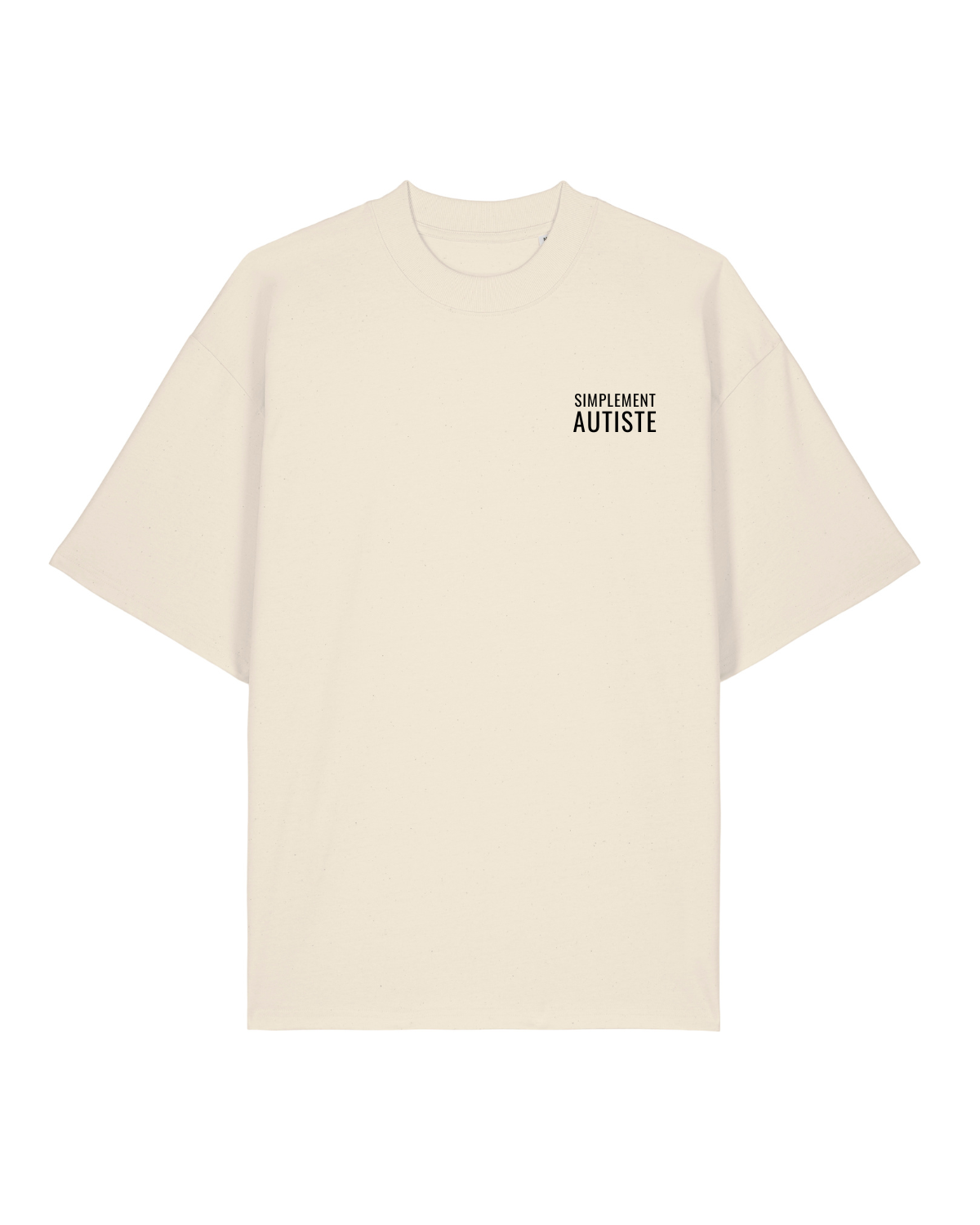 T-shirt oversize Blaster 2.0 Blanc naturel