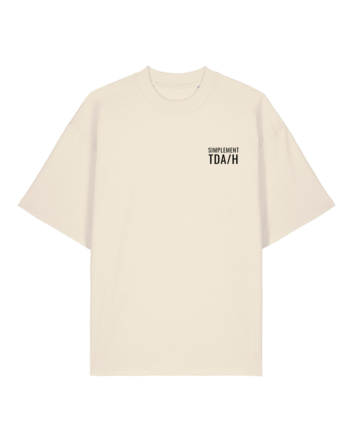 T-shirt oversize Blaster 2.0 Blanc naturel