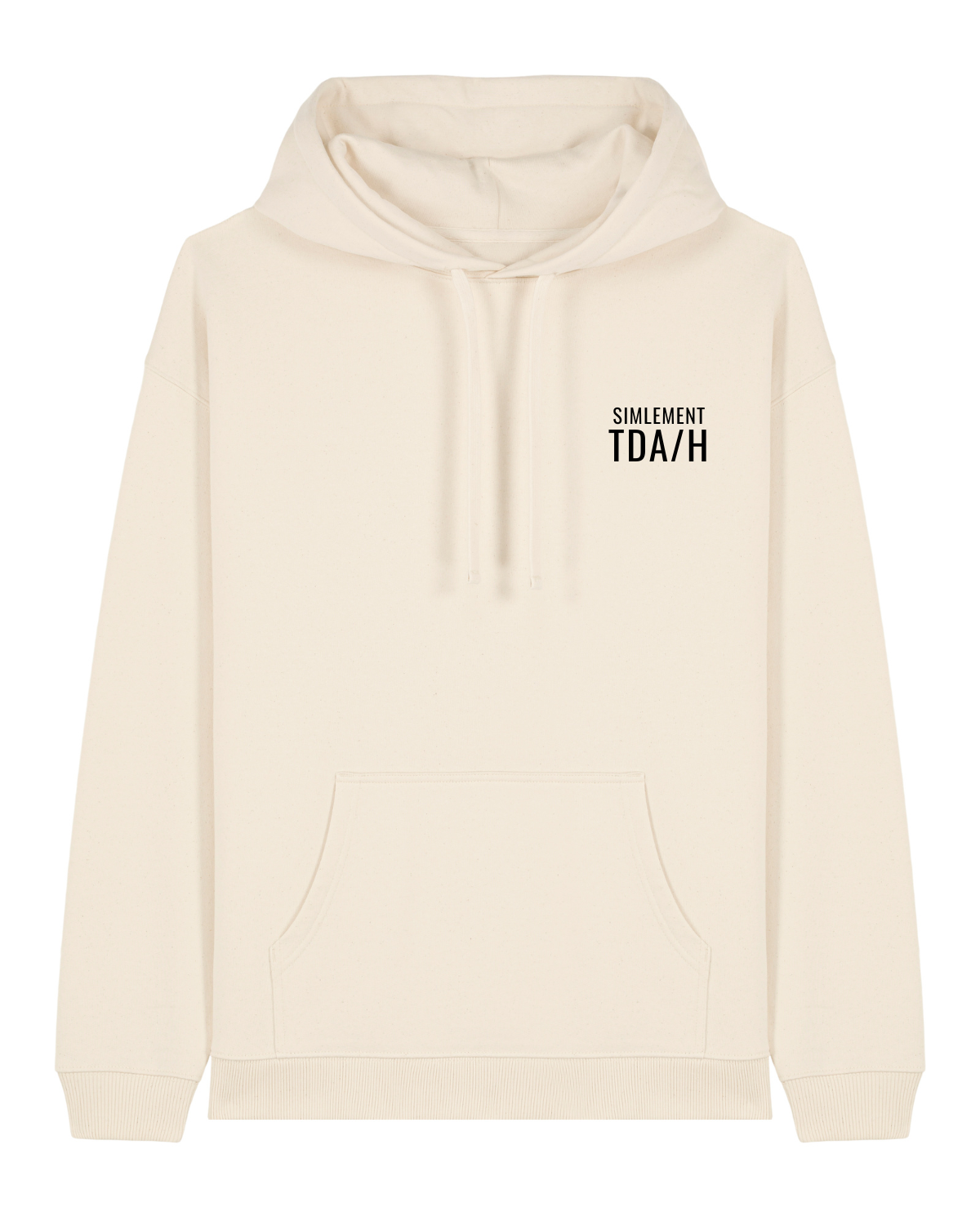 Sweat capuche oversize Slammer 2.0 Blanc naturel