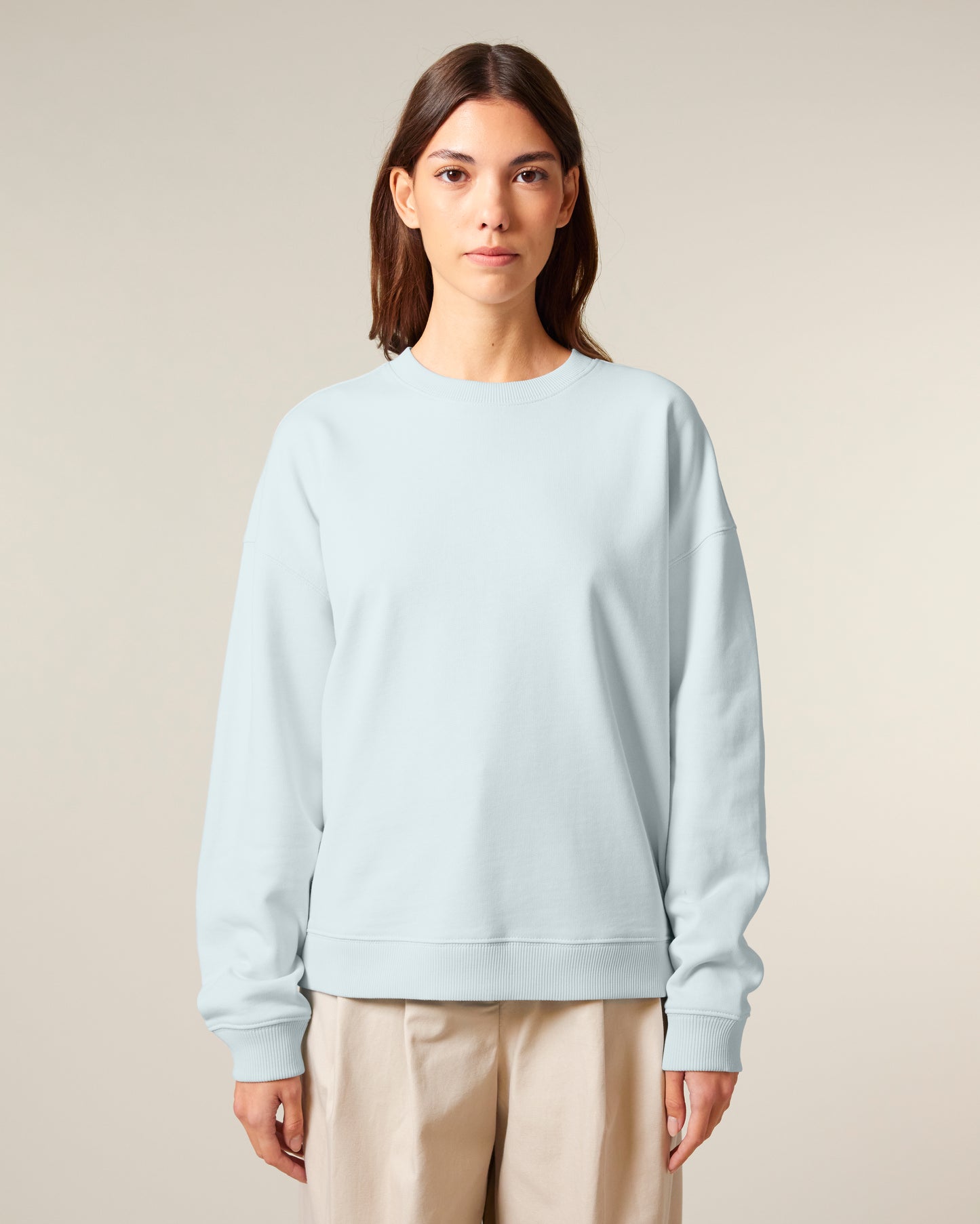 Sweat col rond oversize Radder 2.0 Bleu glace