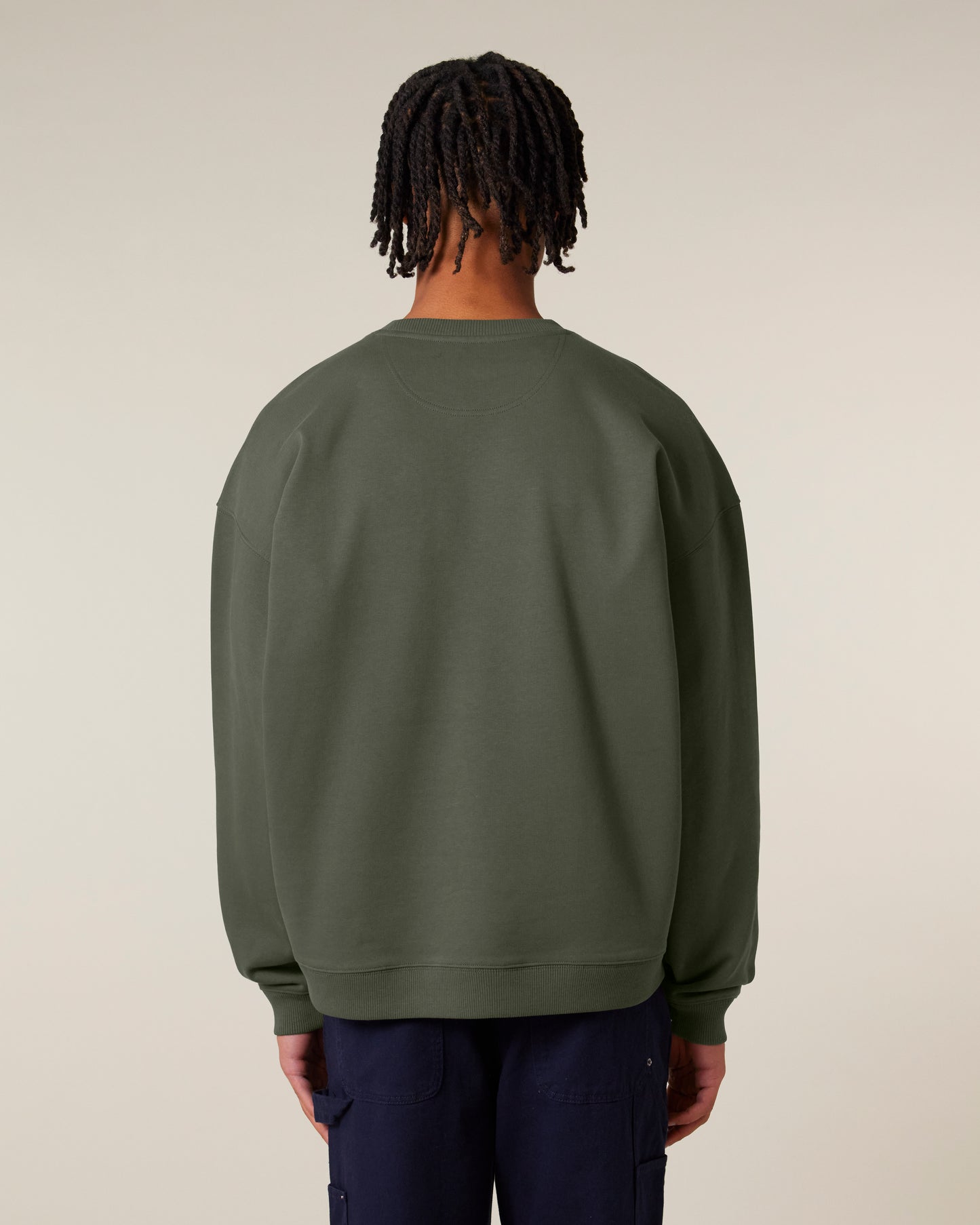 Sweat col rond oversize Radder 2.0 Kaki