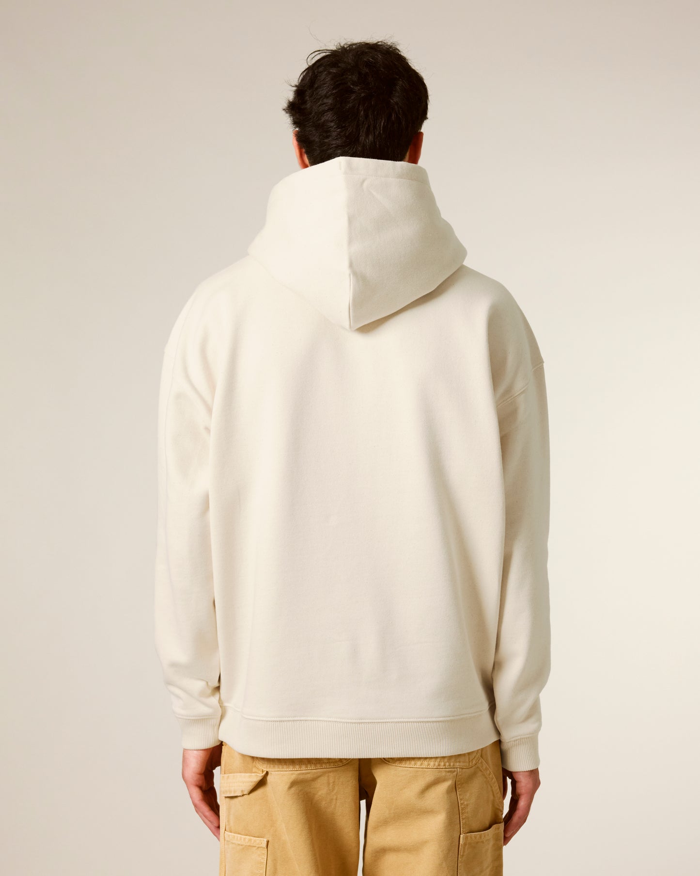 Sweat capuche oversize Slammer 2.0 Blanc naturel