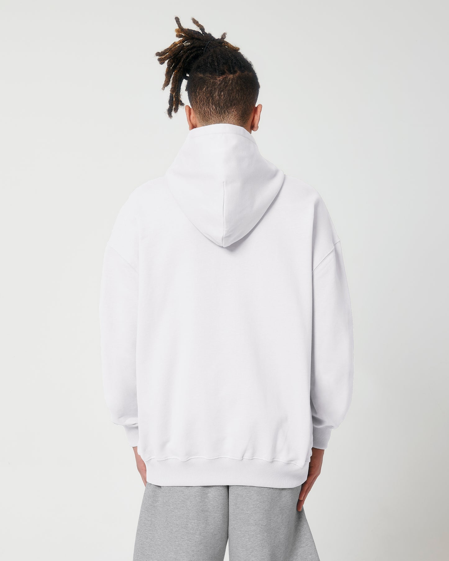 Sweat capuche lourd Cooper Dry Blanc